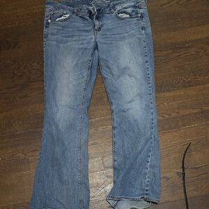 American Eagle Outfitters Blue Boot Cut Jeans